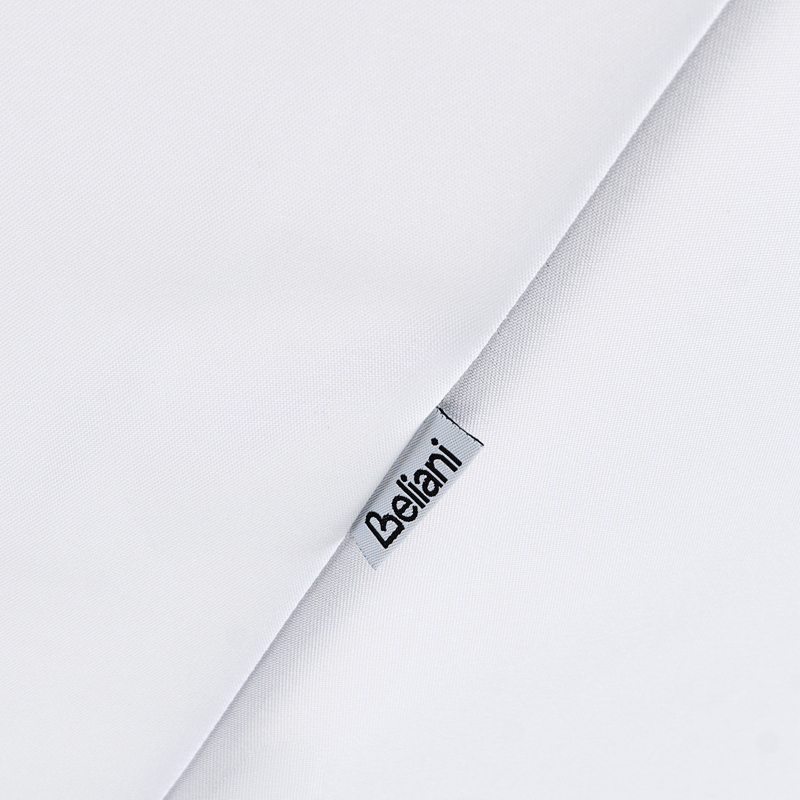 Aurinkovarjo ulos 258 cm Murasa - valkoinen/ruskea - Puutarhakalusteet - Aurinkosuoja - Aurinkovarjo - Parvekevarjo