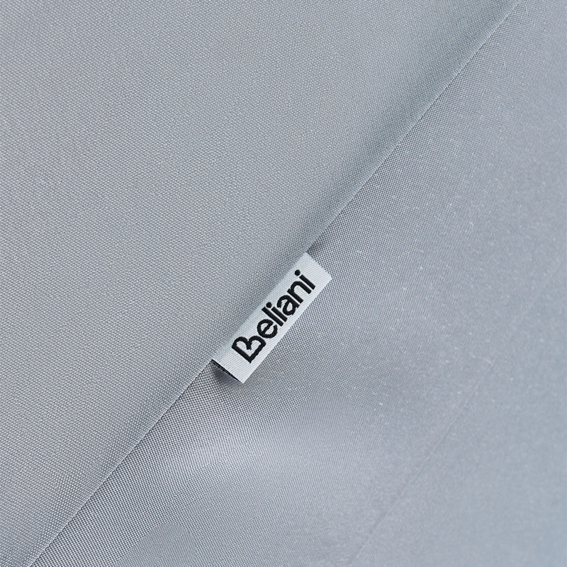 Aurinkovarjo ulos 270 cm Isolotto - harmaa/ruskea/musta - Puutarhakalusteet - Aurinkosuoja - Aurinkovarjo - Parvekevarjo