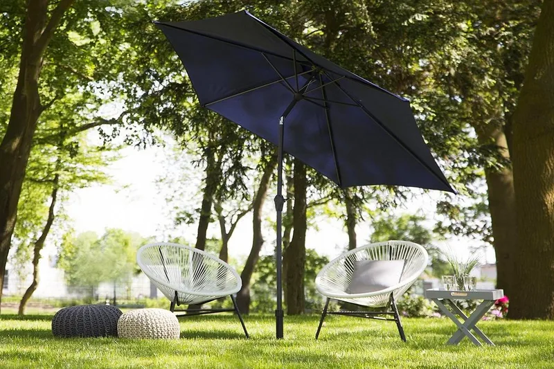 Aurinkovarjo Varese 230 cm - Puutarhakalusteet - Aurinkosuoja - Aurinkovarjo