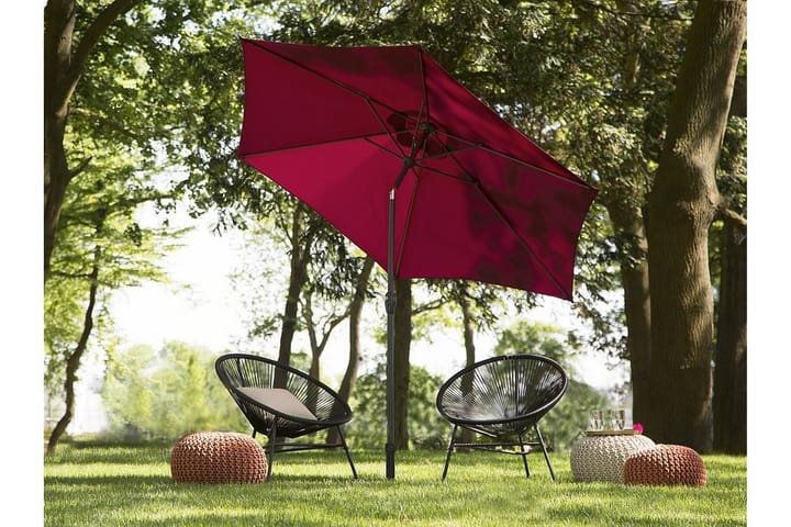 Aurinkovarjo Varese 230 cm - Punainen - Aurinkovarjo