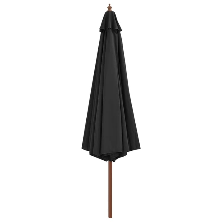 Aurinkovarjo puurunko 350 cm antrasiitti - Antrasiitti - Aurinkovarjo