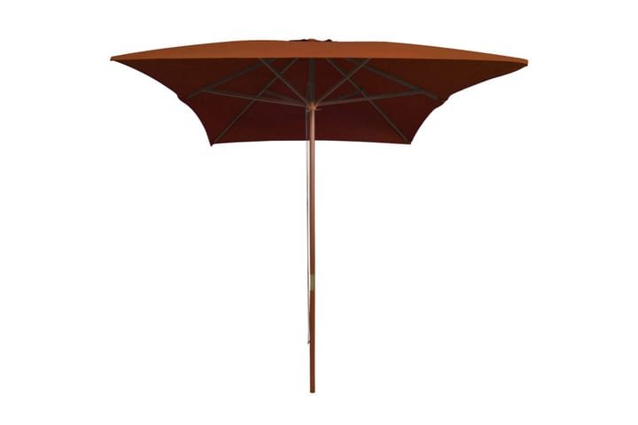 Aurinkovarjo puurunko terrakotta 200x300 cm - Aurinkovarjo