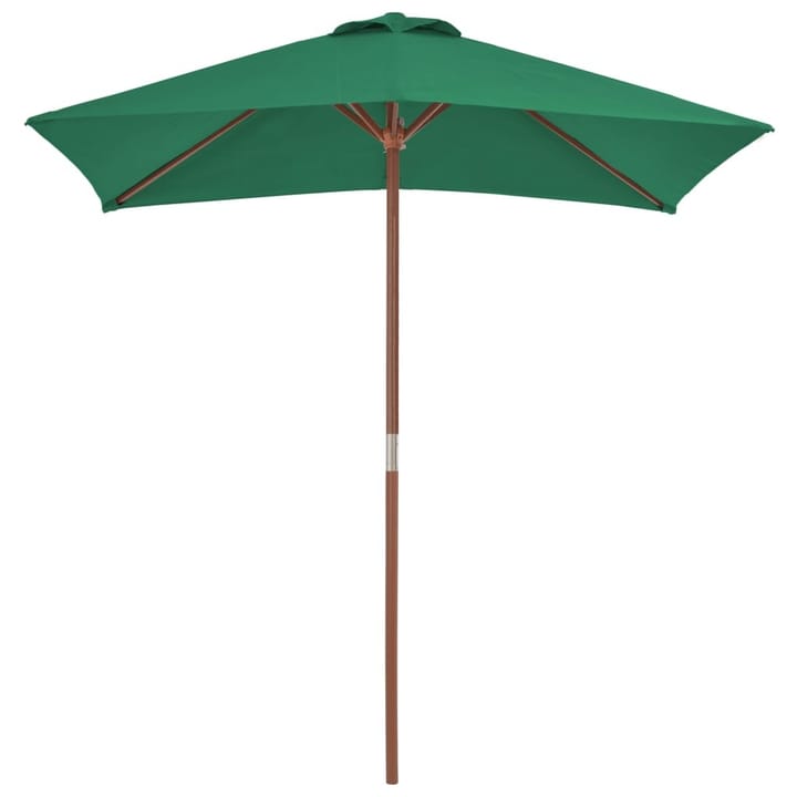 Aurinkovarjo puurunko 150x200 cm vihreä - Vihreä - Aurinkovarjo
