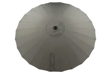 Aurinkovarjo Palmetto 270 cm - Harmaa - Puutarhakalusteet - Aurinkosuoja - Aurinkovarjo - Aurinkovarjo bali