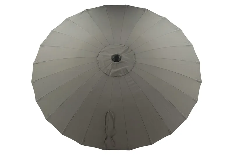 Aurinkovarjo Palmetto 270 cm - Harmaa - Puutarhakalusteet - Aurinkosuoja - Aurinkovarjo