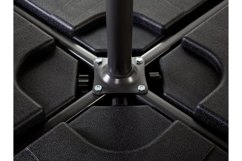 Aurinkovarjon Jalustapaino Sunny 52 cm 4 Kappaletta - Puutarhakalusteet - Aurinkosuoja - Aurinkovarjo - Aurinkovarjon jalka