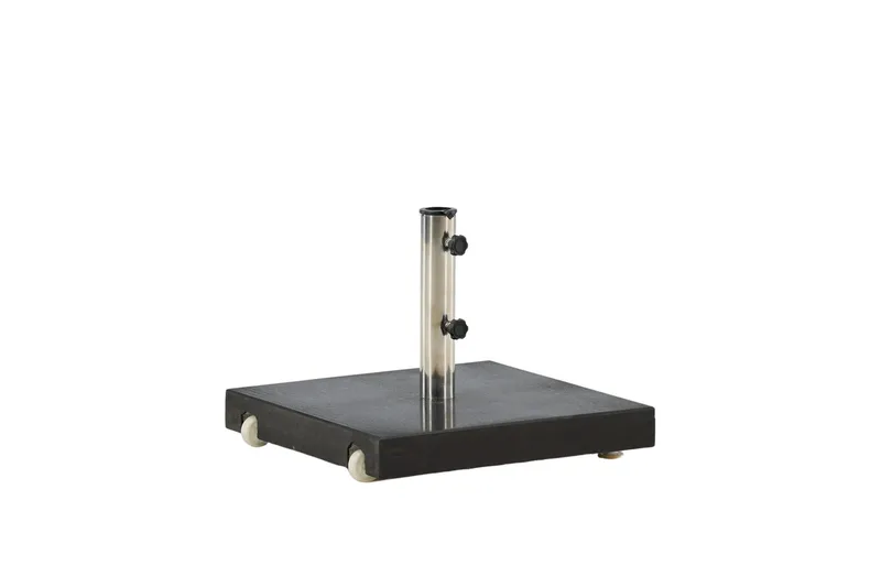 Aurinkovarjon paino Stathera - Musta - Puutarhakalusteet - Aurinkosuoja - Aurinkovarjo - Aurinkovarjon jalka