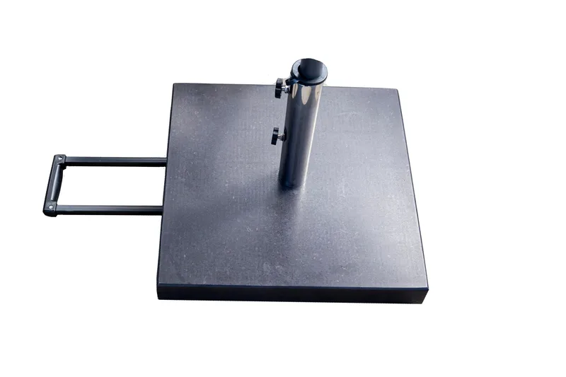 Aurinkovarjon paino Stathera - Musta - Puutarhakalusteet - Aurinkosuoja - Aurinkovarjo - Aurinkovarjon jalka