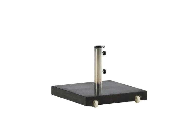 Aurinkovarjon paino Stathera - Musta - Puutarhakalusteet - Aurinkosuoja - Aurinkovarjo - Aurinkovarjon jalka