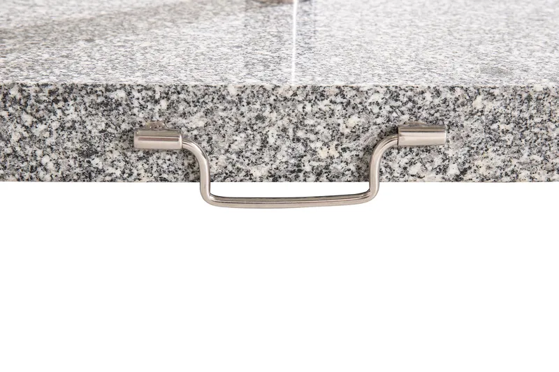 Aurinkovarjon paino Stathera - Harmaa - Puutarhakalusteet - Aurinkosuoja - Aurinkovarjo - Aurinkovarjon jalka