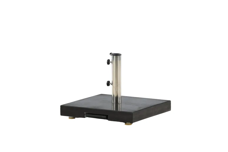 Aurinkovarjon paino Stathera - Musta - Puutarhakalusteet - Aurinkosuoja - Aurinkovarjo - Aurinkovarjon jalka