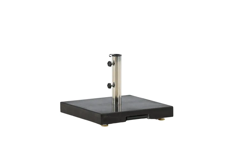 Aurinkovarjon paino Stathera - Musta - Puutarhakalusteet - Aurinkosuoja - Aurinkovarjo - Aurinkovarjon jalka