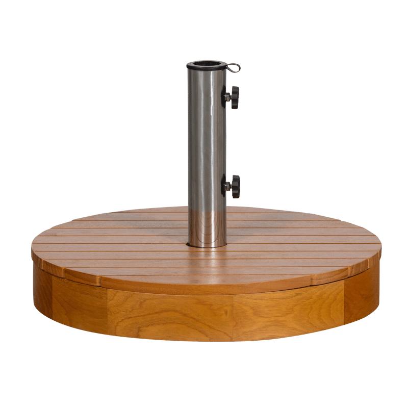 Aurinkovarjon jalka Monica 49 cm - Luonnonväri - Puutarhakalusteet - Aurinkosuoja - Aurinkovarjo - Aurinkovarjon jalka