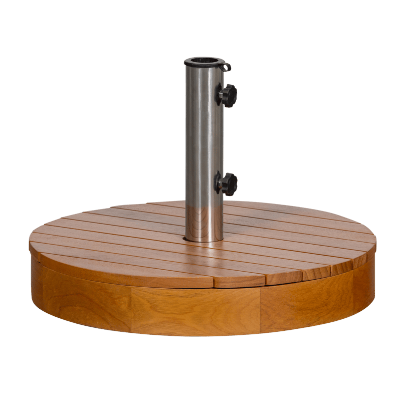 Aurinkovarjon jalka Monica 49 cm, Luonnonväri