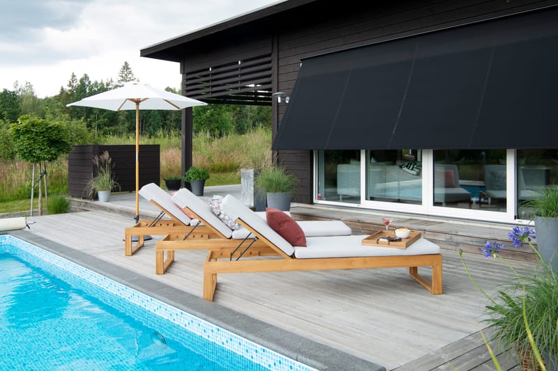 Aurinkovarjon jalusta Hillerstorp - Harmaa - Puutarhakalusteet - Aurinkosuoja - Aurinkovarjo - Aurinkovarjon jalka