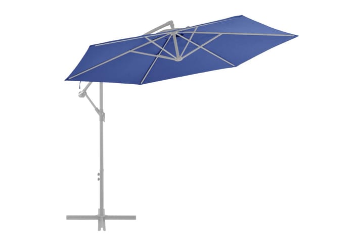 Aurinkovarjon vaihtokangas taivaansininen 300 cm - Aurinkovarjo