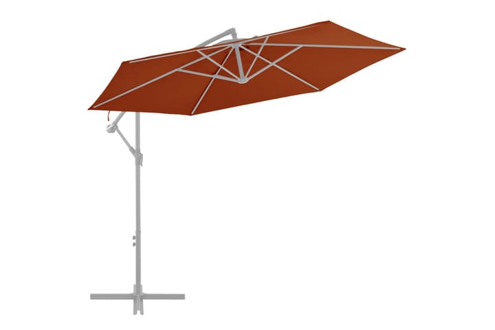 Aurinkovarjon vaihtokangas terrakotta 300 cm - Aurinkovarjo