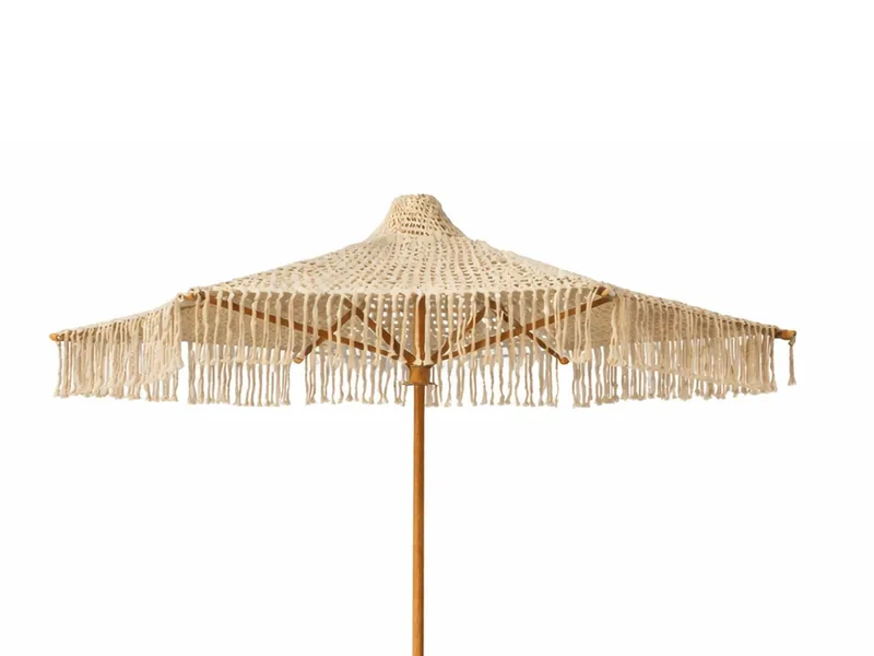 Hillerstorp Alba aurinkovarjo 200 cm, Luonnonväri
