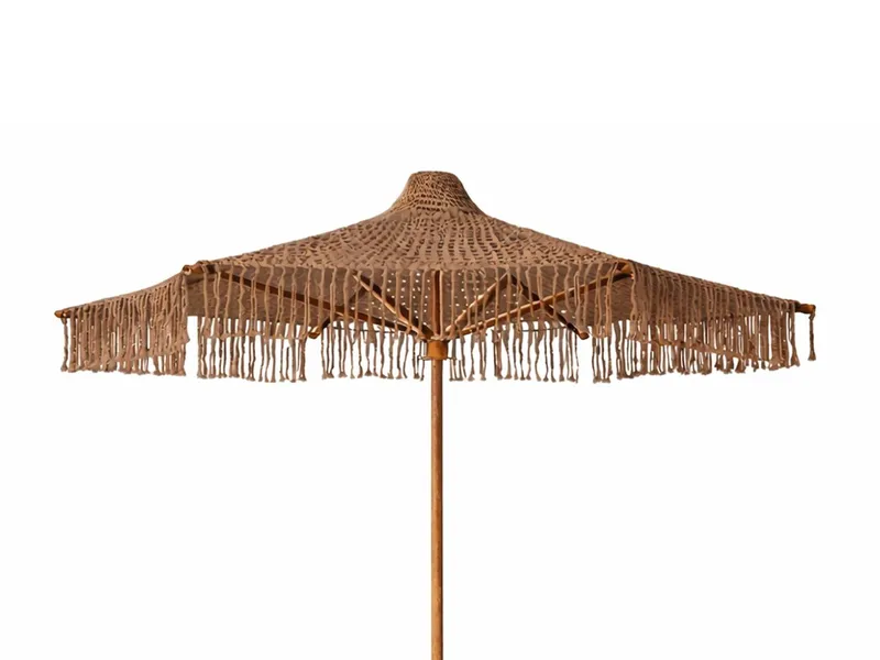 Hillerstorp Alba aurinkovarjo 200 cm, Ruskea
