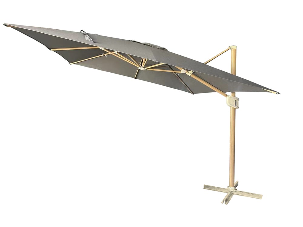 Hillerstorp Sidewinder aurinkovarjo 300 cm - Harmaa