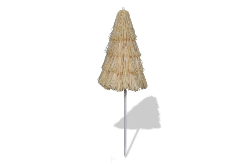 Kallistettava Aurinkovarjo Hawaii Tyyli - Beige - Puutarhakalusteet - Aurinkosuoja - Aurinkovarjo - Rantavarjo