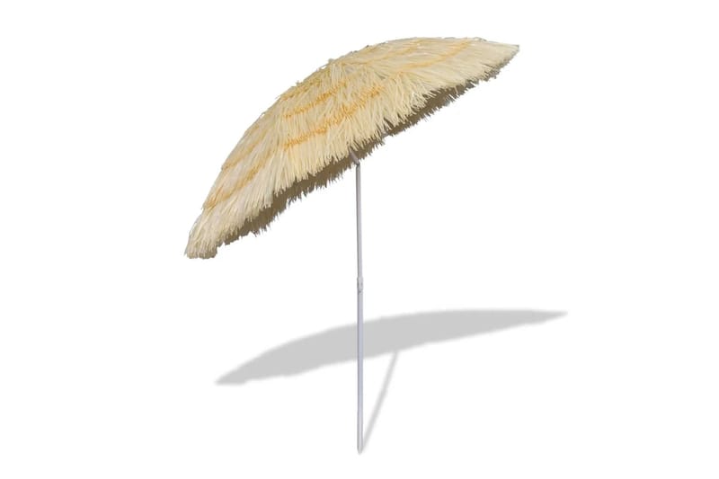 Kallistettava Aurinkovarjo Hawaii Tyyli - Beige - Puutarhakalusteet - Aurinkosuoja - Aurinkovarjo - Rantavarjo
