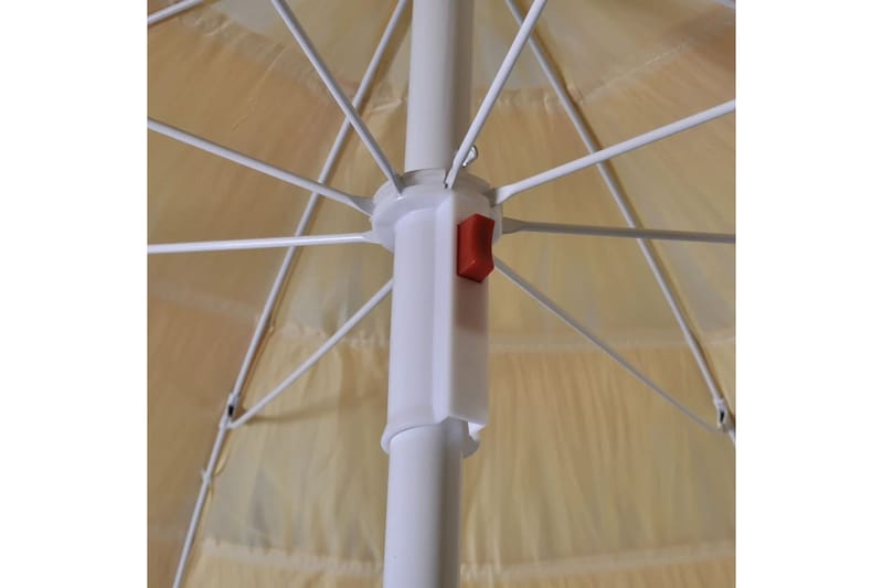 Kallistettava Aurinkovarjo Hawaii Tyyli - Beige - Puutarhakalusteet - Aurinkosuoja - Aurinkovarjo - Rantavarjo