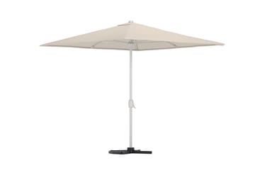 Leeds päivänvarjo 293×293 cm ulkokäyttöön - Beige - Puutarhakalusteet - Aurinkosuoja - Aurinkovarjo - Aurinkovarjo bali