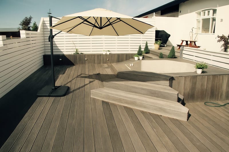 Miami Puutarhaparasolli vapaasti seisova Ø3,5 m - Hiekka - Puutarhakalusteet - Aurinkosuoja - Aurinkovarjo - Riippuva aurinkovarjo