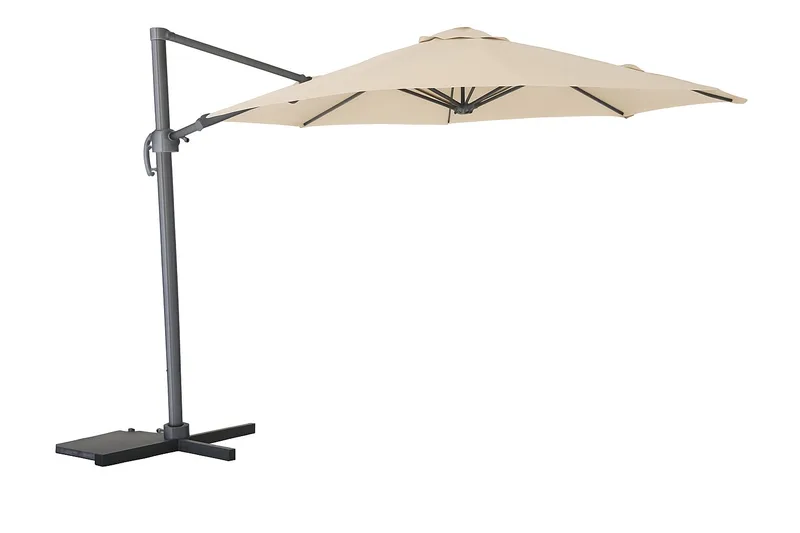 Miami Puutarhaparasolli vapaasti seisova Ø3,5 m, Hiekka