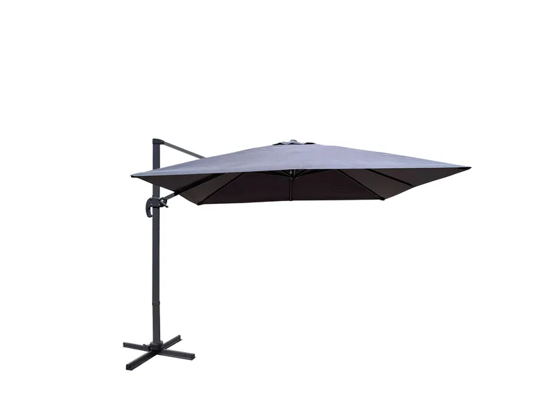 Miami Parasolli vapaasti seisova 3×3 m, Harmaa