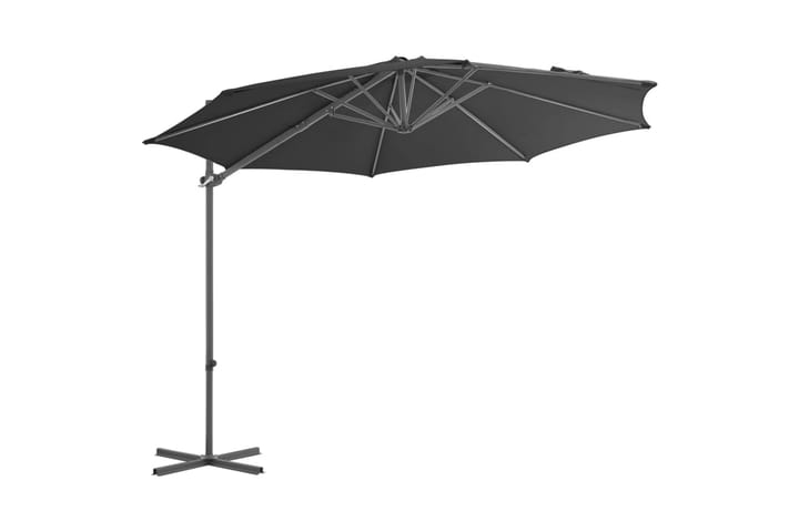 Päivänvarjo kannettavalla pohjalla antrasiitti - Harmaa - Aurinkovarjo