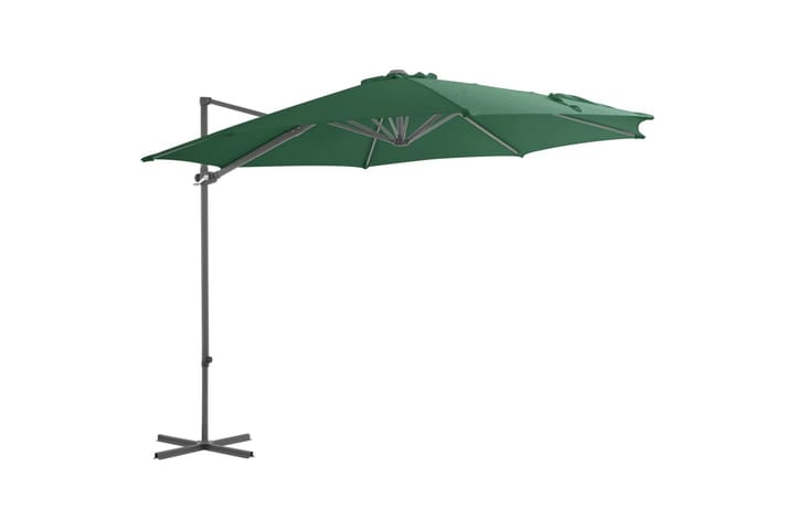 Päivänvarjo kannettavalla pohjalla vihreä - Vihreä - Aurinkovarjo