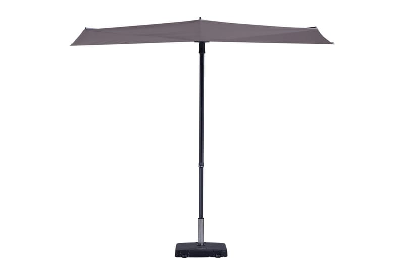 Madison Parvekkeen Päivänvarjo Sun Wave 270x150cm Taupe - Ruskea - Puutarhakalusteet - Aurinkosuoja - Aurinkovarjo - Parvekevarjo