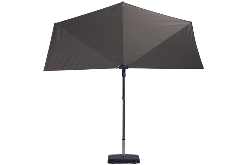 Madison Parvekkeen päivänvarjo Sun Wave 300x150cm - Harmaa - Puutarhakalusteet - Aurinkosuoja - Aurinkovarjo - Parvekevarjo