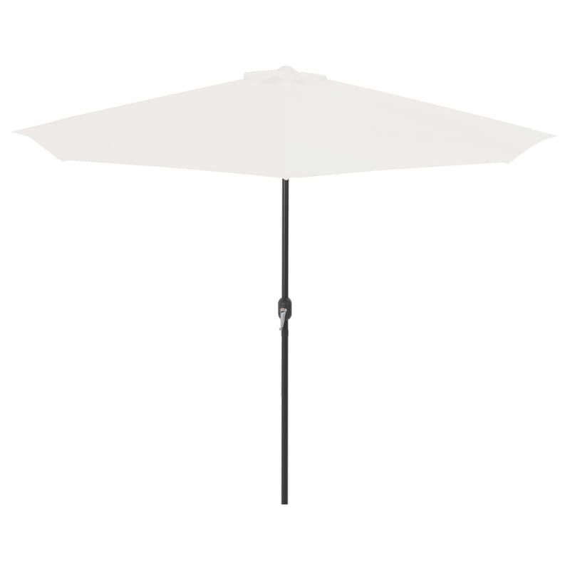 Parvekkeen puoliaurinkovarjo alumiinitanko 300x150 cm hiekka - Beige - Puutarhakalusteet - Aurinkosuoja - Aurinkovarjo - Parvekevarjo