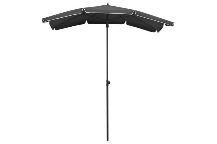 Puutarhan Aurinkovarjo tangolla 200x130 cm antrasiitti - Antrasiitti - Aurinkovarjo