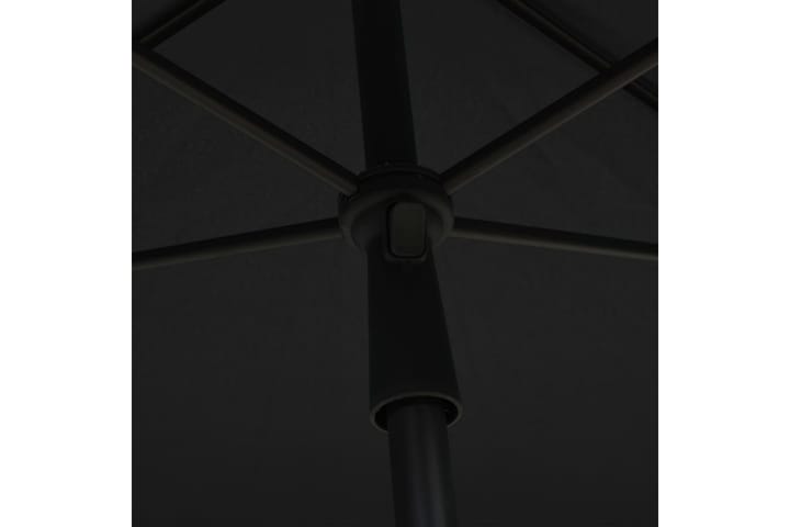 Puutarhan aurinkovarjo tangolla 210x140 cm antrasiitti - Antrasiitti - Aurinkovarjo