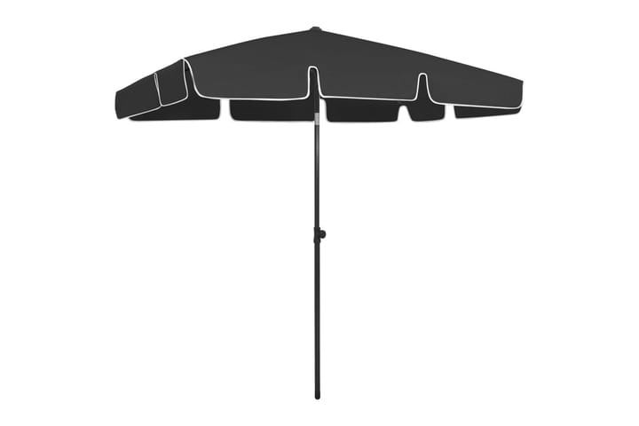 Rantavarjo musta 200x125 cm - Aurinkovarjo