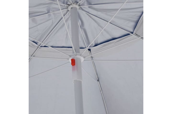 Rantavarjo sivuseinillä sininen 215 cm - Sininen - Rantavarjo