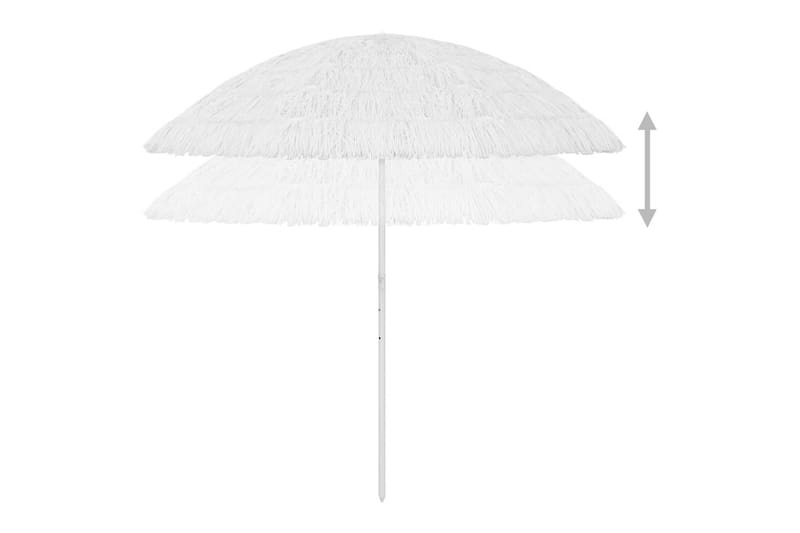 Rantavarjo valkoinen 300 cm - Puutarhakalusteet - Aurinkosuoja - Aurinkovarjo