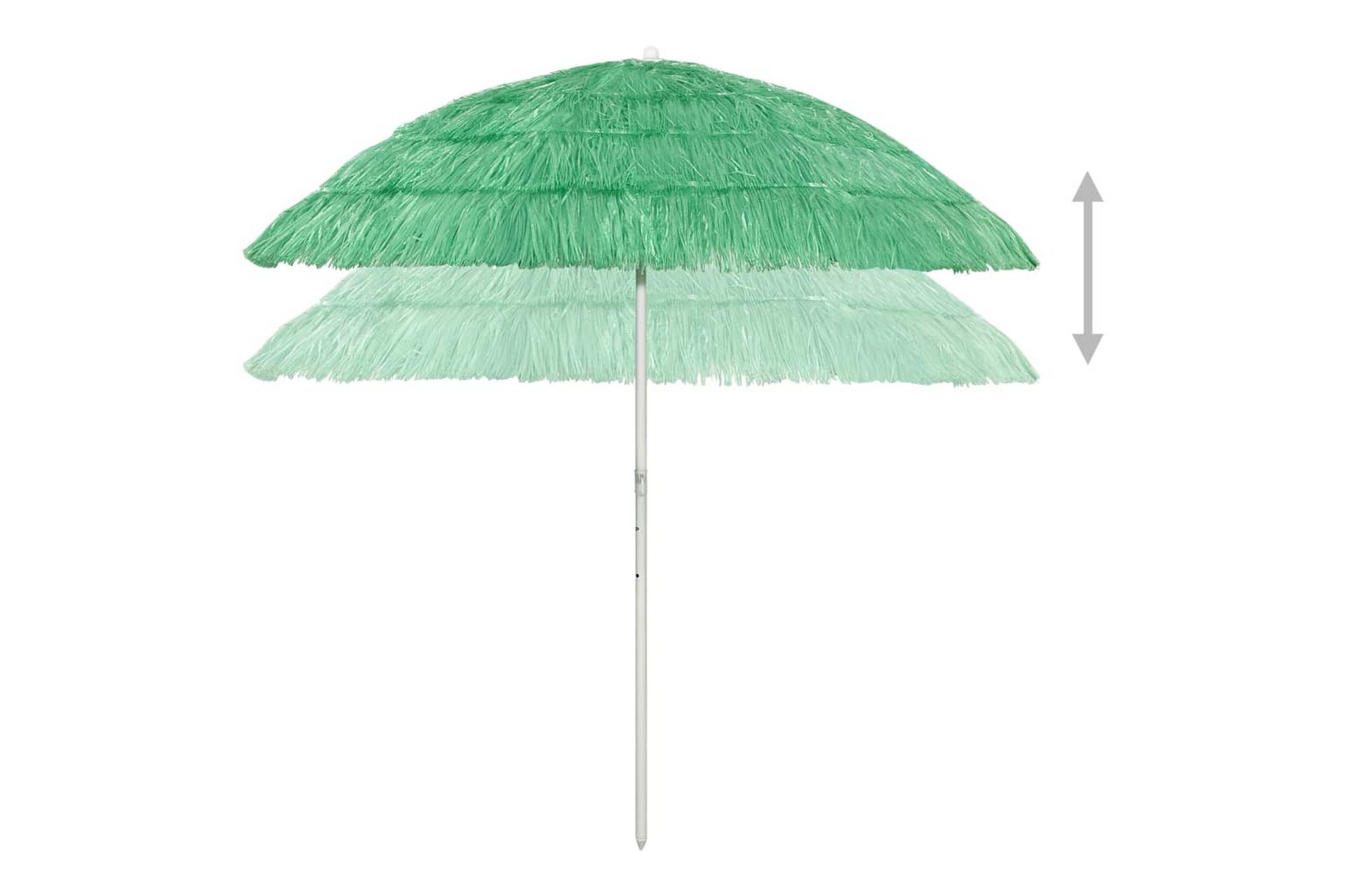 Rantavarjo vihreä 240 cm - Puutarhakalusteet - Aurinkosuoja - Aurinkovarjo