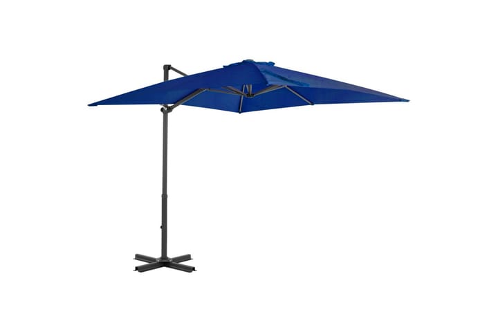 Riippuva aurinkovarjo alumiinipylväällä 250x250 cm - Riippuva aurinkovarjo