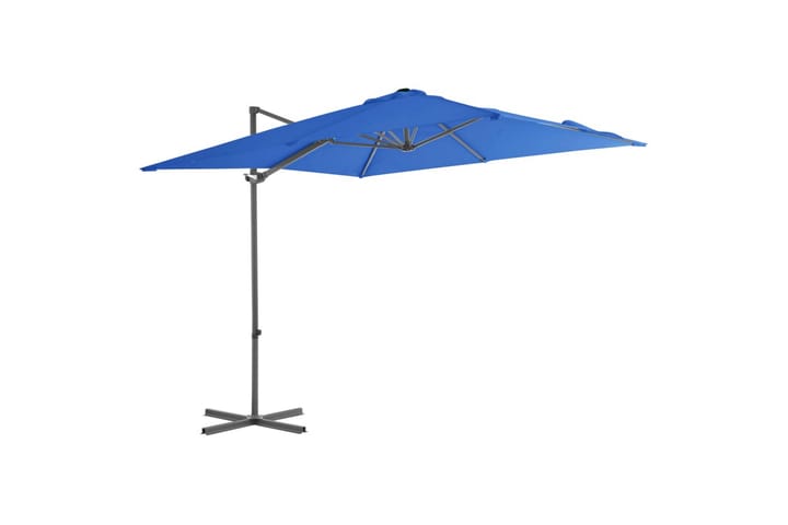 Riippuva aurinkovarjo teräspylväällä 250x250 cm - Riippuva aurinkovarjo