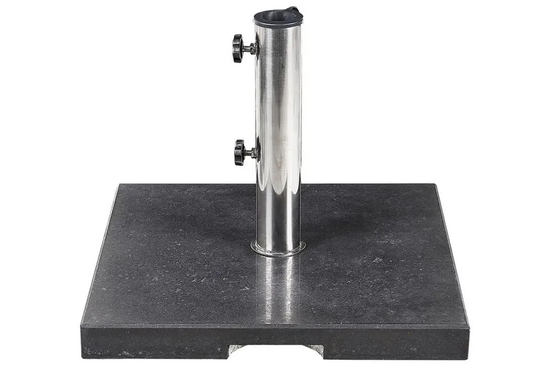 Scorrano Aurinkovarjon jalusta 45x35 cm, Musta