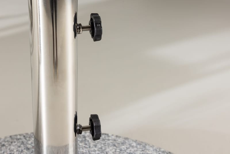 Stathera päivänvarjon jalka ulkokäyttöön - Harmaa - Puutarhakalusteet - Aurinkosuoja - Aurinkovarjo - Aurinkovarjon jalka