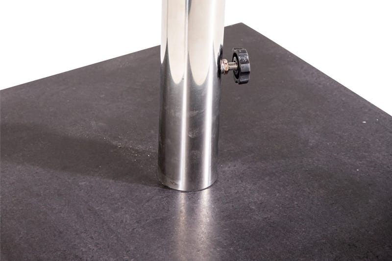 Stathera päivänvarjon jalka ulkokäyttöön - Harmaa - Puutarhakalusteet - Aurinkosuoja - Aurinkovarjo - Aurinkovarjon jalka