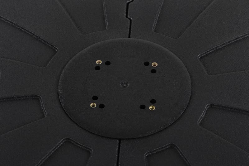 Vienna Aurinkovarjon Jalka 3x3 m - Musta - Puutarhakalusteet - Aurinkosuoja - Aurinkovarjo - Aurinkovarjon jalka