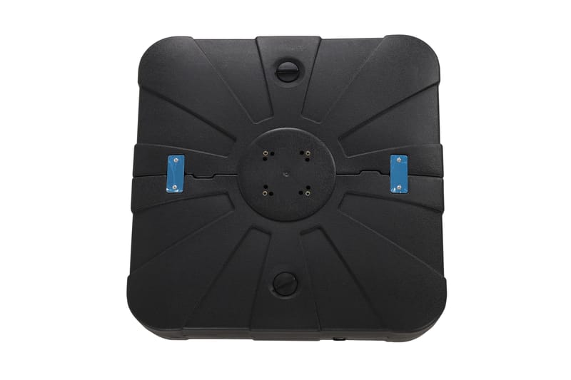 Vienna Aurinkovarjon Jalka 3x3 m - Musta - Puutarhakalusteet - Aurinkosuoja - Aurinkovarjo - Aurinkovarjon jalka