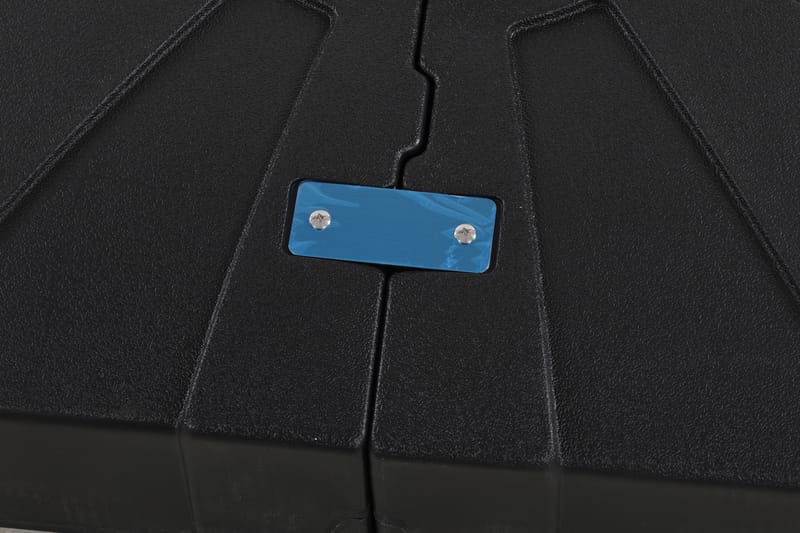 Vienna Aurinkovarjon Jalka 3x3 m - Musta - Puutarhakalusteet - Aurinkosuoja - Aurinkovarjo - Aurinkovarjon jalka